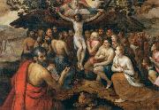 Frans Floris de Vriendt The Sacrifice of Jesus Christ painting